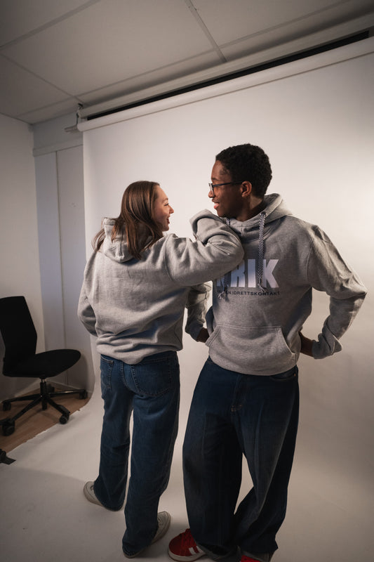 Klassisk hoodie - grå