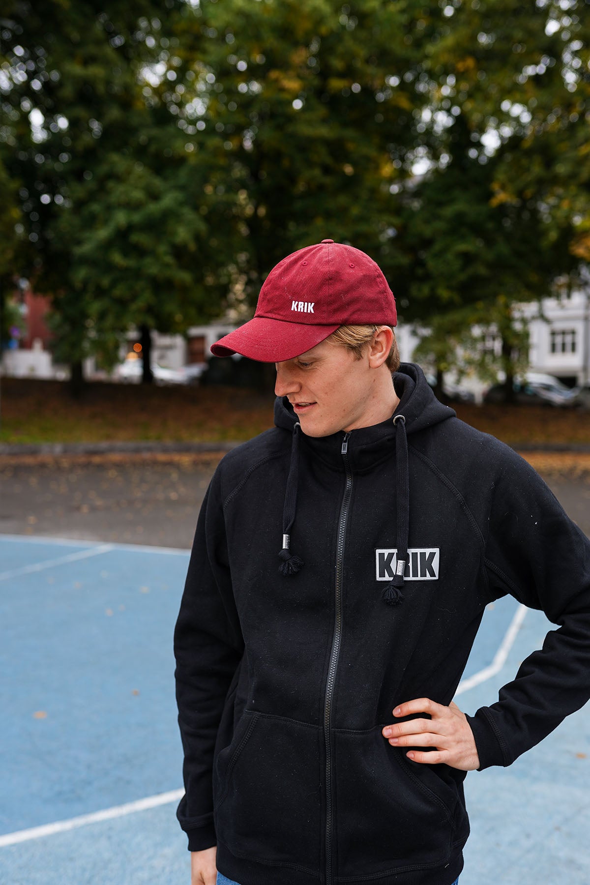 Dadcap rød
