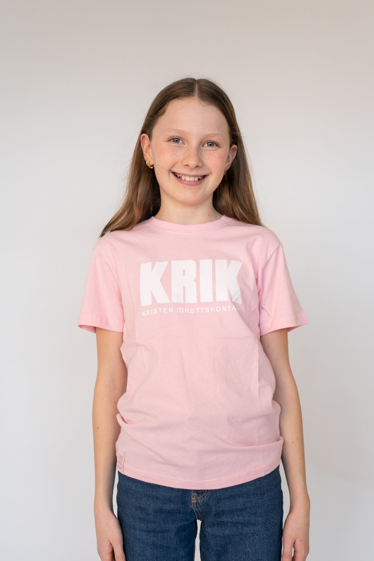 T-skjorte lys rosa
