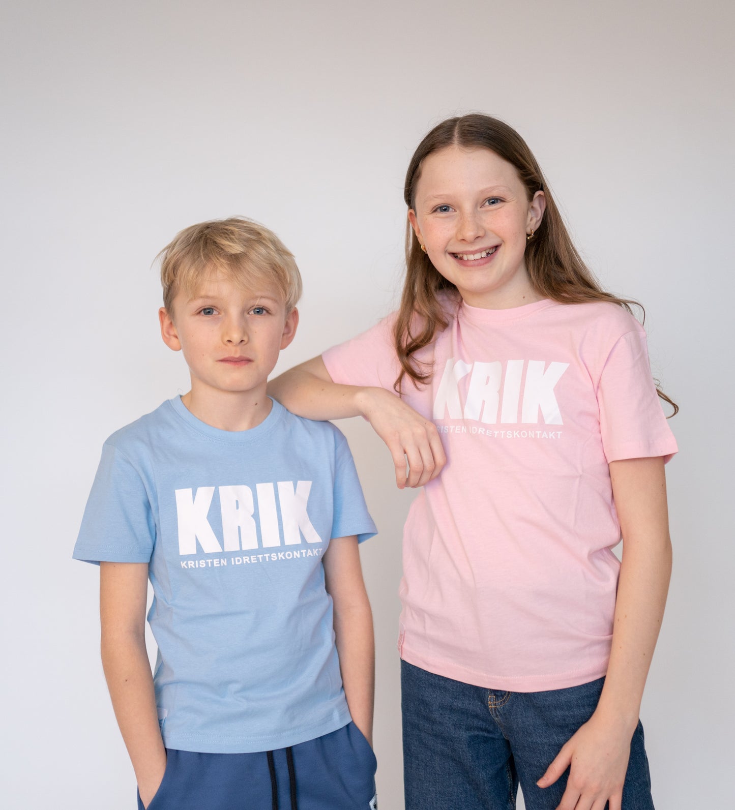 T-skjorte lys rosa