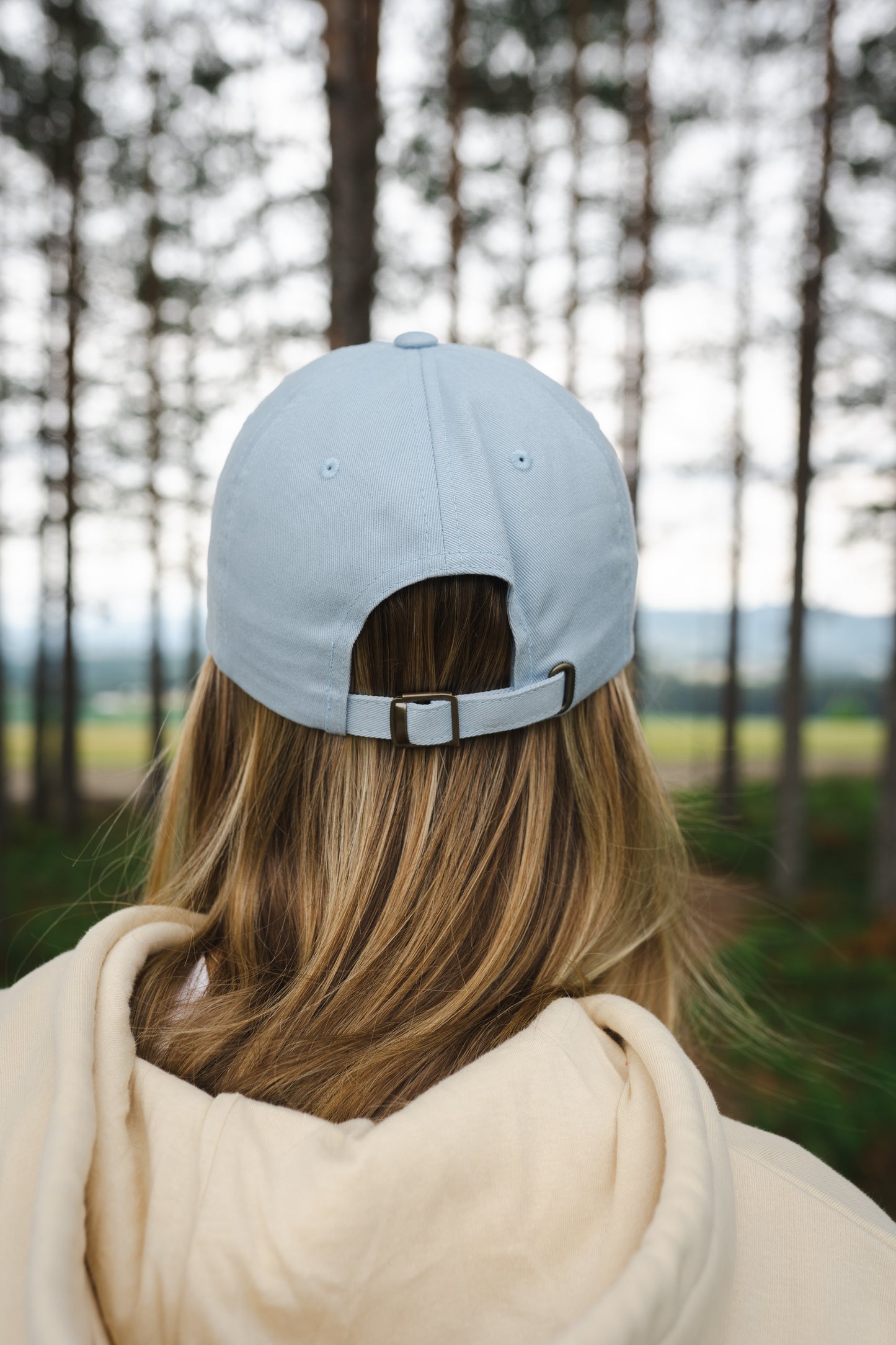 Dadcap lyseblå