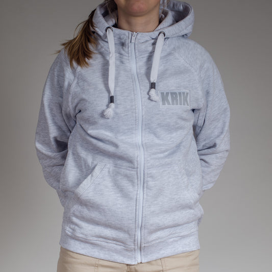 Hettejakke unisex - grå