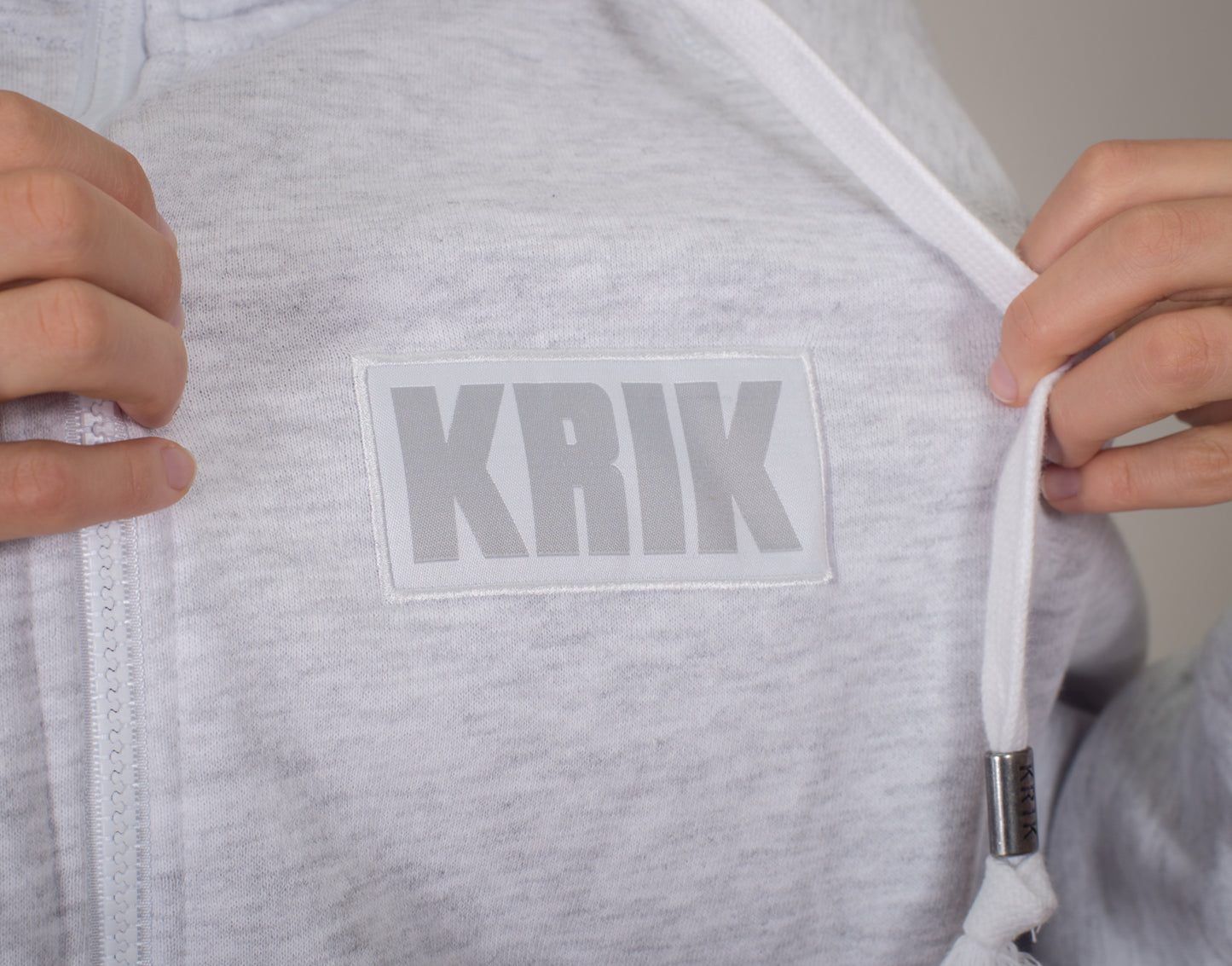 Hettejakke unisex - grå