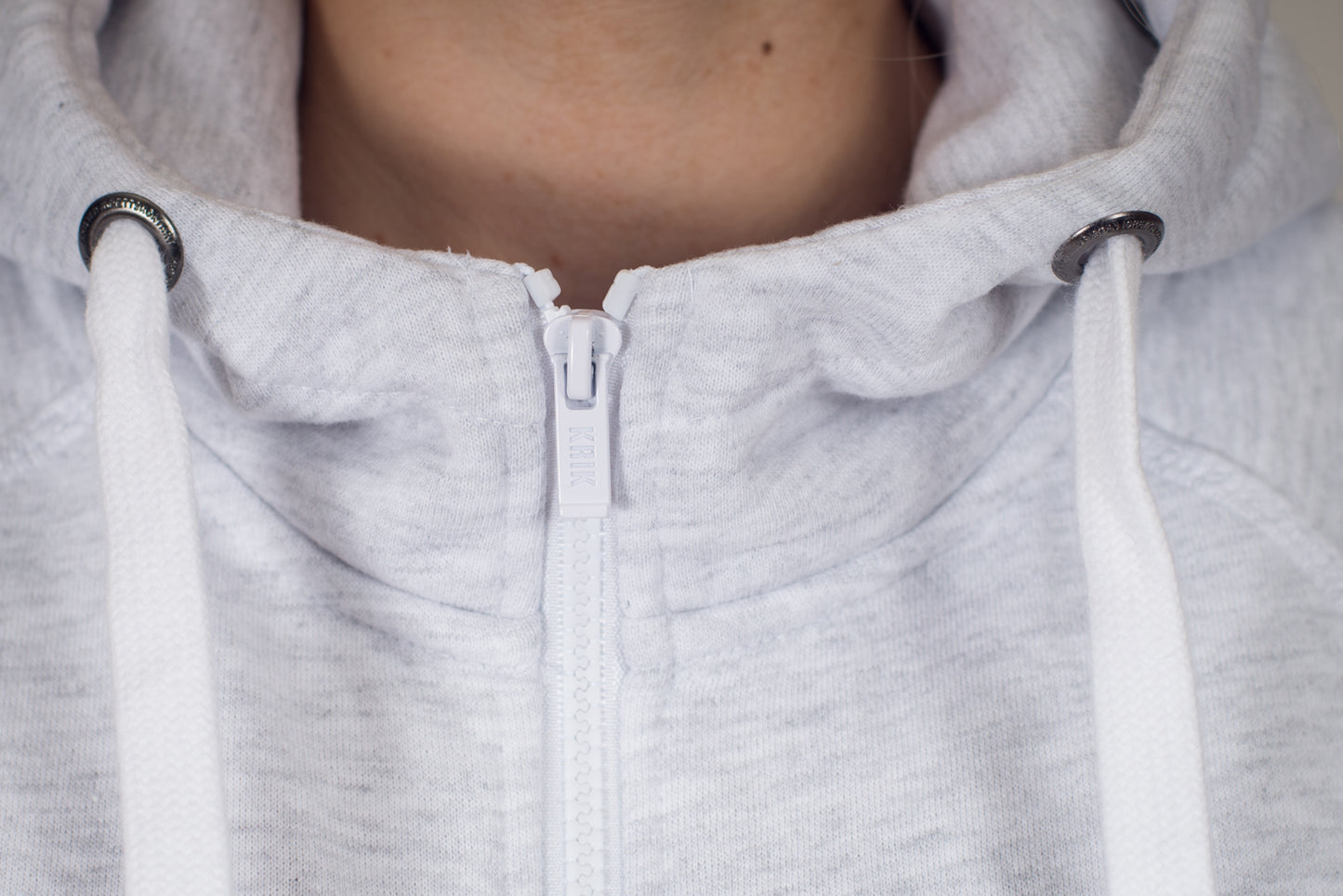 Hettejakke unisex - grå