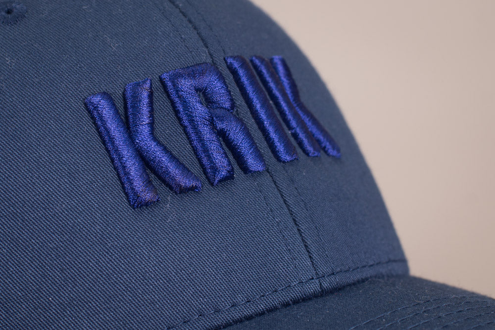 Snapback blå