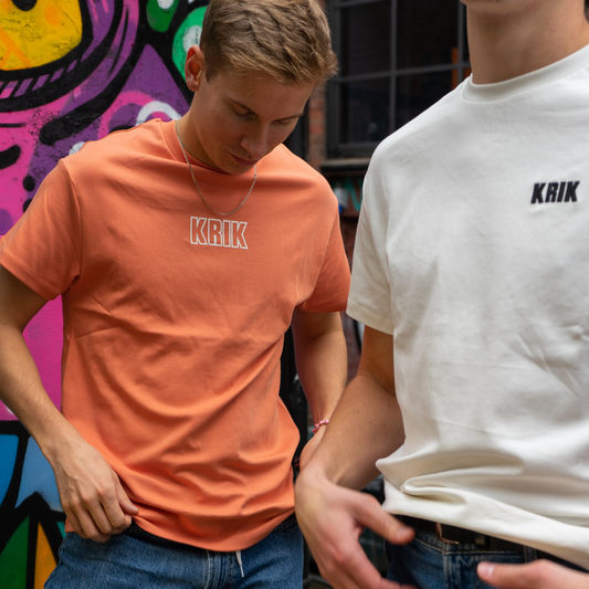 T-skjorte oransje premium unisex